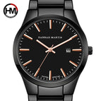 Men's Waterproof Watch Steel Strap New Fashion Men's Simplicity Fashion Watch Quartz Watch Men's Watch HM-1756