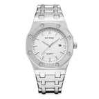 Watch Automatic Quartz Watch Stainless Steel Strap Luminous Waterproof Fashion Sports Men's Watches 1453
