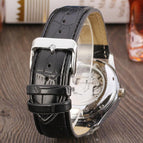 WINNER men fashion casual simple calendar automatic mechanical men watch SLZg35