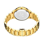 Missfox New Women's Watch Quartz Watch Gold High-end Diamond Ladies Watch 2742