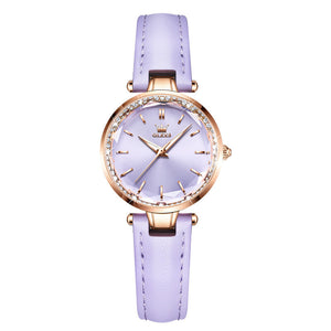 OLEVS Women's quartz watch fashion Exquisite simple waterproof lady students women's casual watch 6645