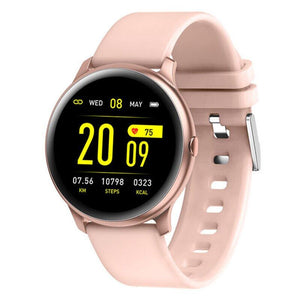KW19 Smart Watch Women Men Sports Smart Bracelet Blood Pressure Blood Heart Rate Sleep Monitor Message Reminder For Android IOS