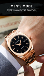 PINTIME Watch Men's Starry Fashion Business Casual Men's quartz Watch 2623