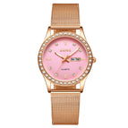 Seno Star Net Red Women's Watch Waterproof Luminous Double Calendar Female Watch