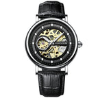 2022 new KIMSDUN watch men's hollow automatic mechanical watch waterproof luminous fashion men's casual watch K-2027A