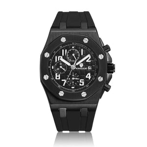 KIMSDUN luxury fashion men's silicone automatic mechanical watch sports military classic date display clock watch