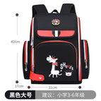 New primary school student cartoon schoolbag men's light and comfortable space bag large-capacity children's backpack 755