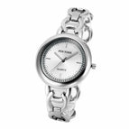PINTIME Simple Temperament Chain Bracelet Watch Niche Women's Diamond Quartz Watch 1232