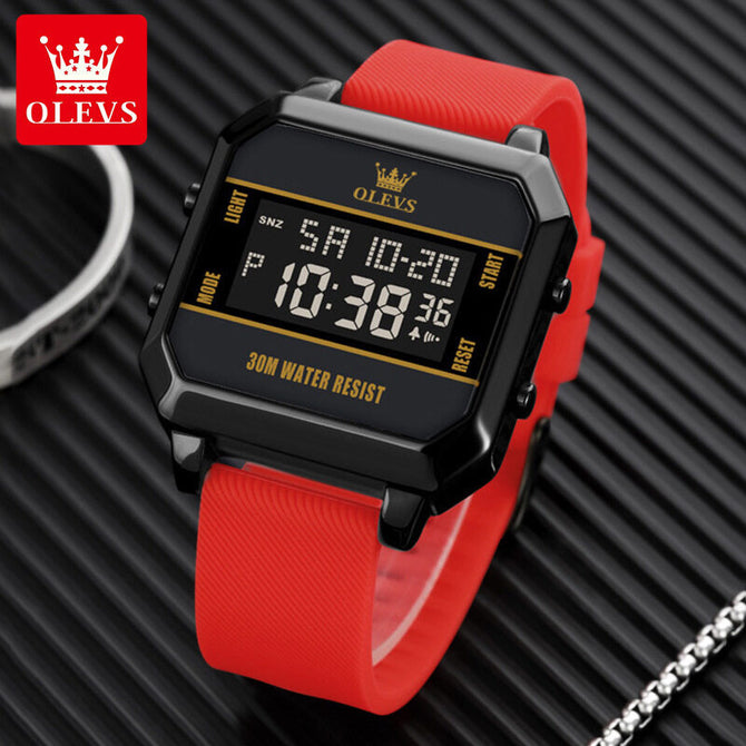 OLEVS watch for men electronic watch student leisure men's watches