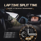 NORTH EDGE 2022 HORNET Men's Digital Watch Running Sports Watches Waterproof 50M World Time Illuminator Wristwatch
