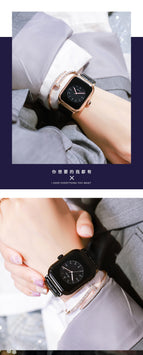 Meibin Women's Watch Fashion Simple Square Trend Quartz Waterproof Watch