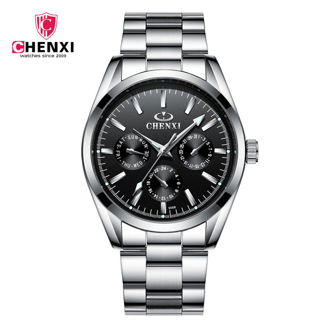 CHENXI Hot Selling Men's Watch 006B Three-Eye Casual Couple Electronic men and women quartz Watch