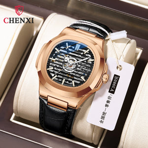 CHENXI high-end classic watch men's men's automatic hollow mechanical watch business watch CX-8822P