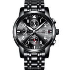 ONTHEEDGE Luxury Men's Business Quartz Watch Waterproof Luminous  Sports Watches RZY038