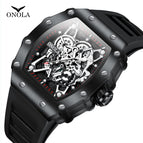 ONOLA ON3827 Watch for men Fashion Waterproof Sports Quartz Men's Watch Silicone Strap