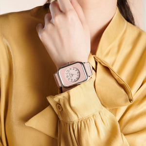 Women's Watch Fashion Quartz Watch Square Waterproof Exquisite Elegance Casual Watch