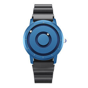 EUOUR E024 Innovative Trend Student Steel Ball Net Red Metal Men Women Fashion Sports Quartz Watch Blue Steel male Watch Tiktok