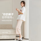 Maternity Clothes New Spring Summer 2023 New Home Clothes Modal cotton Pregnant Women Home comfort causal Pants 6161