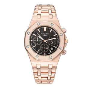 PINTIME Multi-Functional Men's Quartz 6-Pin Business fashion calendar waterproof men Watch 1473