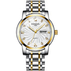 KIMSDUN fashion diamond-studded luminous dual calendar watch men's waterproof student quartz men's watch K-1962B