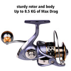 New fishing wheels all-metal wire cup fishing wheels Luya spinning wheel sea rod wheel fishing line wheel anchor fish far-casting wheel