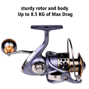 New fishing wheels all-metal wire cup fishing wheels Luya spinning wheel sea rod wheel fishing line wheel anchor fish far-casting wheel