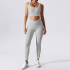 Women yoga suits 2023 new running Sportswear fast drying tight fitness running execise suit women 6921
