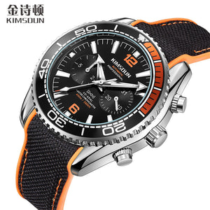 KIMSDUN men's watch waterproof high-end watch multi-function automatic mechanical watch men's watch K-1804A