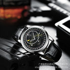 KIMSDUN Rotating Gypsophila Watch Men's Quartz Watch Luminous Waterproof Fashion Business Watch K-1216B