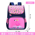 Children's school bag space bag 1-6 grade primary school bag large capacity light ridge protection bag 1868