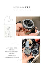 2021 new watch female ins niche light luxury temperament Dimini calendar multi-function women watch 0543