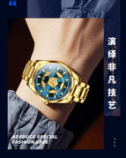 OLEVS Watch Men fashion Simple Calendar waterproof quartz casual men watch 9949