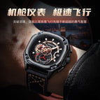Men's watch non-mechanical quartz watch high-end square watch men's luminous waterproof men's watch A8256G