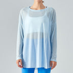Yoga Blouse Long Knotted Long Sleeves Outer Match Quick-Drying Thin Sports Top Casual Loose Clothes DSL368