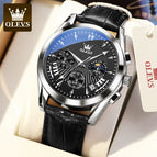 OLEVS men's watch quartz multi-function sports electronic watch men's watch 2876DO