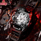 OLMECA watch men's concept automatic non-mechanical watch sports fashion luminous waterproof men's watch 905