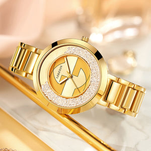 PINTME Women Watch Temperament Lady Joker Casual Fashion Trends Waterproof Quartz Watch A1259