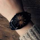 KEVINBWater Diamond Women's Watch Women's Vintage Belt Watch Versatile Quartz Watch Fashion Fashion Women's Watch