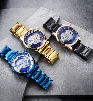 BESTWIN Watch men's TikTok personality luminous fashion mineral tempered glass men's watch quartz men's watch 911