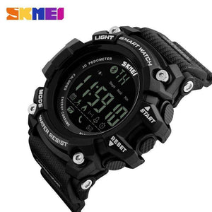SKMEI Outdoor Sport Smart Watch Men Bluetooth Fitness Watches 5Bar Waterproof Digital Watch1227
