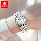 OLEVS New women's Watch fashion simple quartz watch waterproof calendar lady student watch 5575
