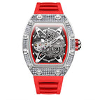 ONOLA ON3838D 2023 New  Men watch Automatic Mechanical Watch Men's Silicone Band Fashion Waterproof men's business casual watch