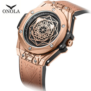 ONOLA ON3810 watch for men fashion trend waterproof quartz watch personality men's watch