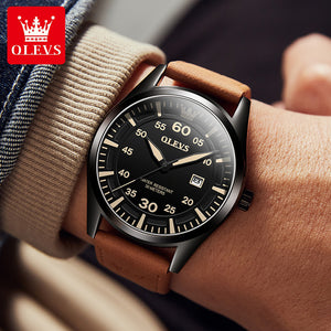 OLEVS 9962 men's watch multifunctional quartz watch waterproof and minimalist children's student men's watch