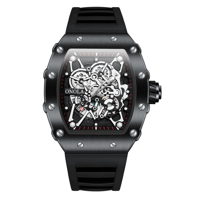 ONOLA ON3827 Watch for men Fashion Waterproof Sports Quartz Men's Watch Silicone Strap