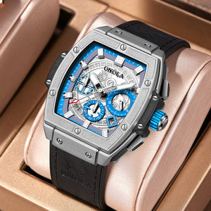 ONOLA ON6819 Men's Watch fashion barrel-shaped multi-function quartz men's watch waterproof luminous men's watch