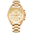 GEDI Women's watch steel strap fashion female waterproof calendar casual quartz watch  2986