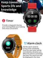 North Edge NL15 New 1.32 inch Touch Screen Sport Health Heart Rate Blood Pressure Blood Oxygen For IOS Android