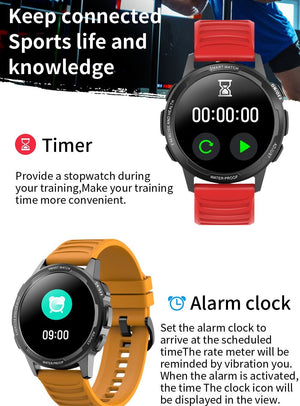 North Edge NL15 New 1.32 inch Touch Screen Sport Health Heart Rate Blood Pressure Blood Oxygen For IOS Android
