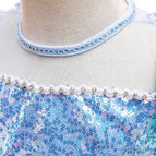 3-8 years Princess Dress for Kids Clothes Girl Anna Elsa Princess Children Summer Dress Frozen Princess Dress Baby Halloween Carnival Costume Children Cosplay Dress